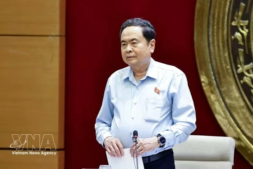 NA Chairman Tran Thanh Man calls for stronger legislative reform in defence, security and foreign affairs