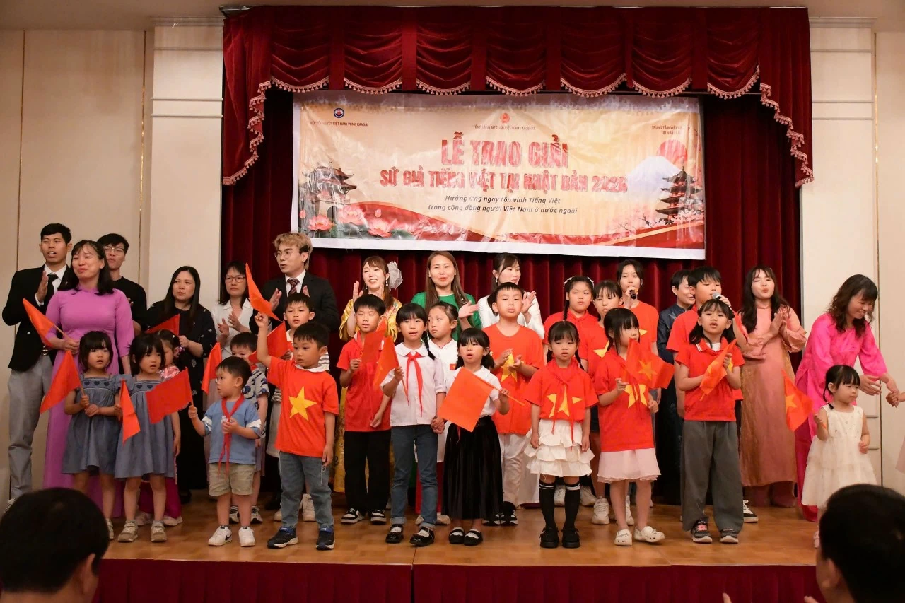 Award ceremony for 'Vietnamese Language Ambassador in Japan' 2026 and opening of Vietnamese Class at Cay Tre School Award ceremony for 'Vietnamese Language Ambassador in Japan' 2026 and opening of Vietnamese Class at Cay Tre School