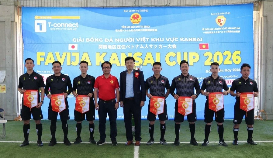 Vietnamese Community Football Tournament in Japan commemorates President Ho Chi Minh's birthday