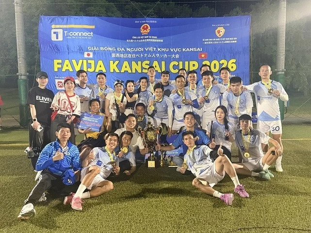 Vietnamese Community Football Tournament in Japan commemorates President Ho Chi Minh's birthday