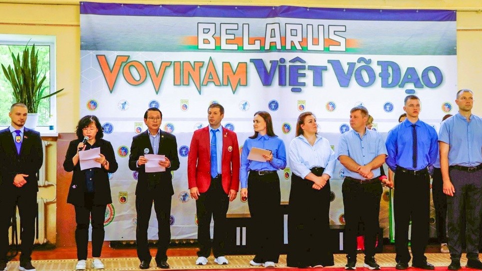 Viet Vo Dao spreads Vietnamese values in Belarus