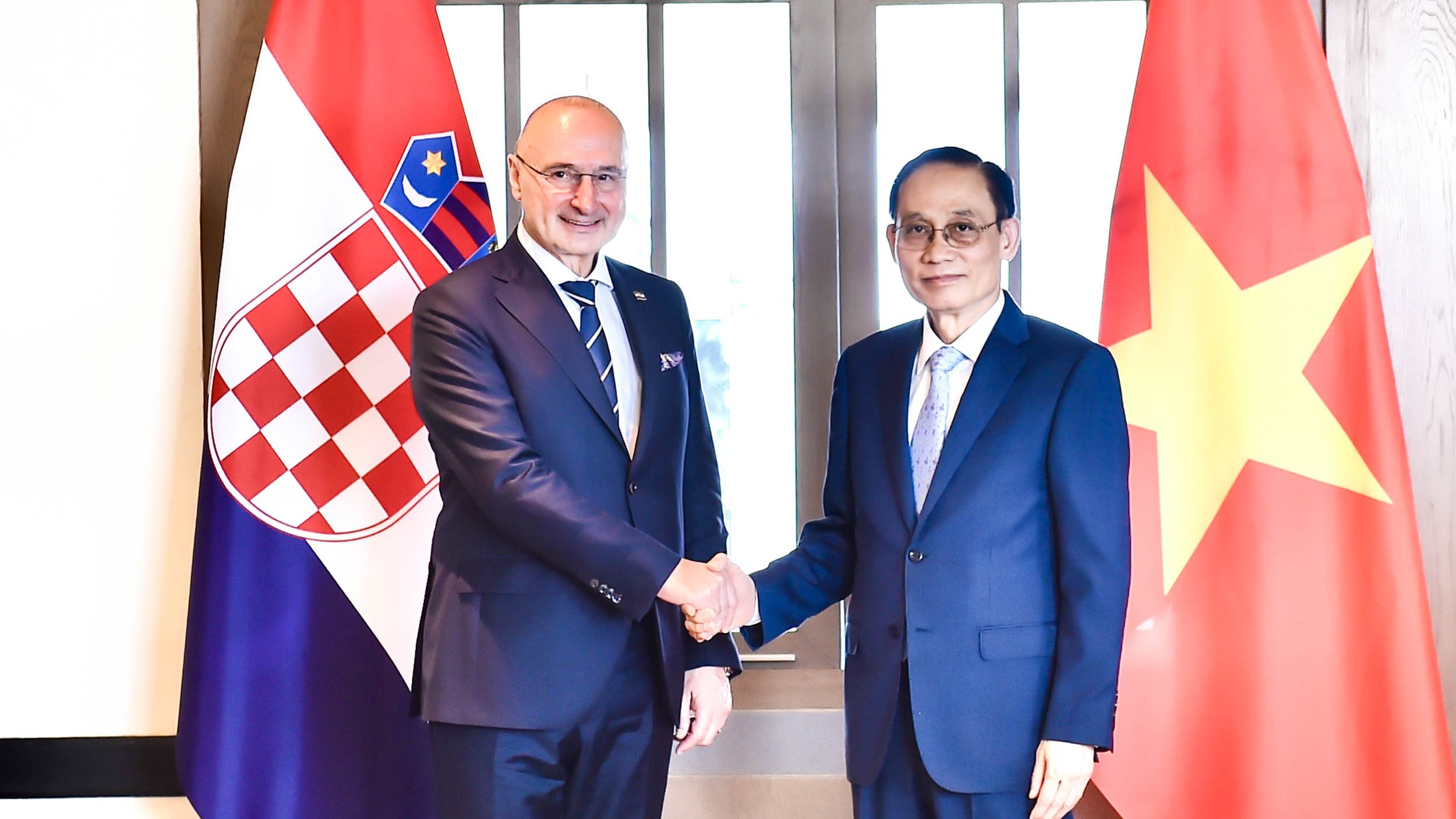 FM Le Hoai Trung, Croatian counterpart hold talks, highlight vast Vietnam-Croatia cooperation potential
