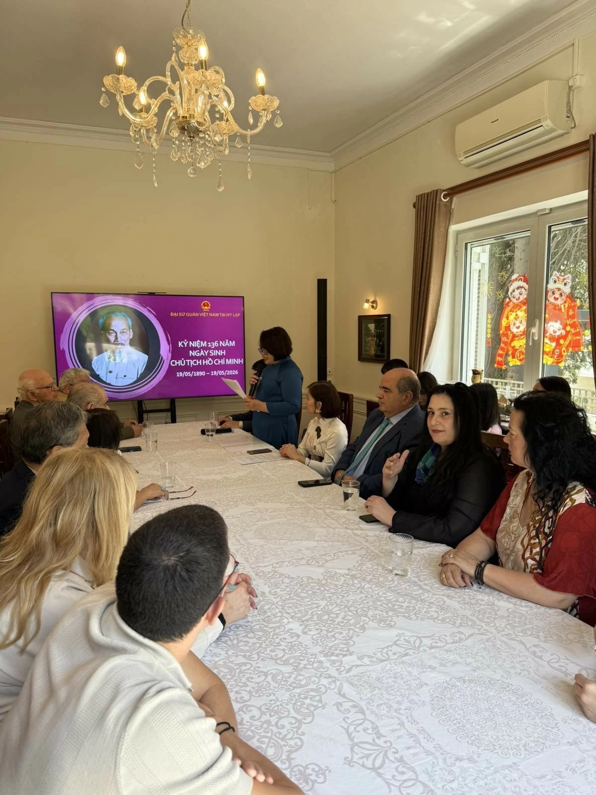 Vietnamese Embassy in Greece celebrates President Ho Chi Minh’s 136th birth anniversary