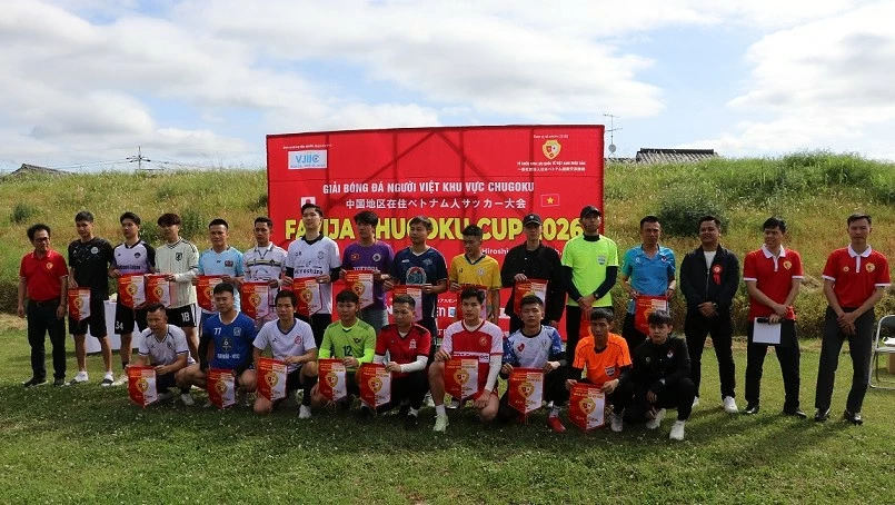 Vietnamese in Japan's Hiroshima compete in annual Amateur Football Tournament