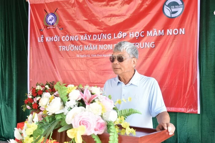European Overseas Vietnamese build classroom for disadvantaged children in Thai Nguyen