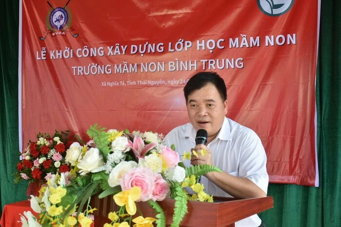 European Overseas Vietnamese build classroom for disadvantaged children in Thai Nguyen