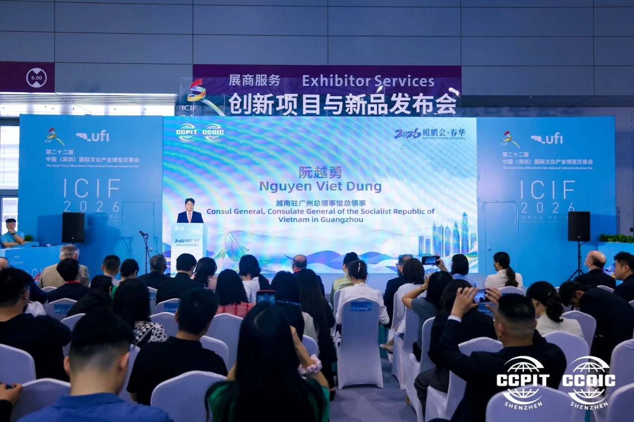 'Vietnam Cultural Space' at 22nd International Cultural Industry Fair in China's Guangdong 'Vietnam Cultural Space' at 22nd International Cultural Industry Fair in China's Guangdong