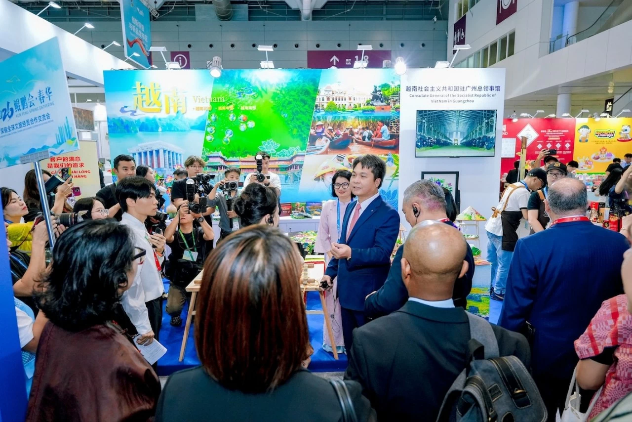 'Vietnam Cultural Space' at 22nd International Cultural Industry Fair in China's Guangdong 'Vietnam Cultural Space' at 22nd International Cultural Industry Fair in China's Guangdong