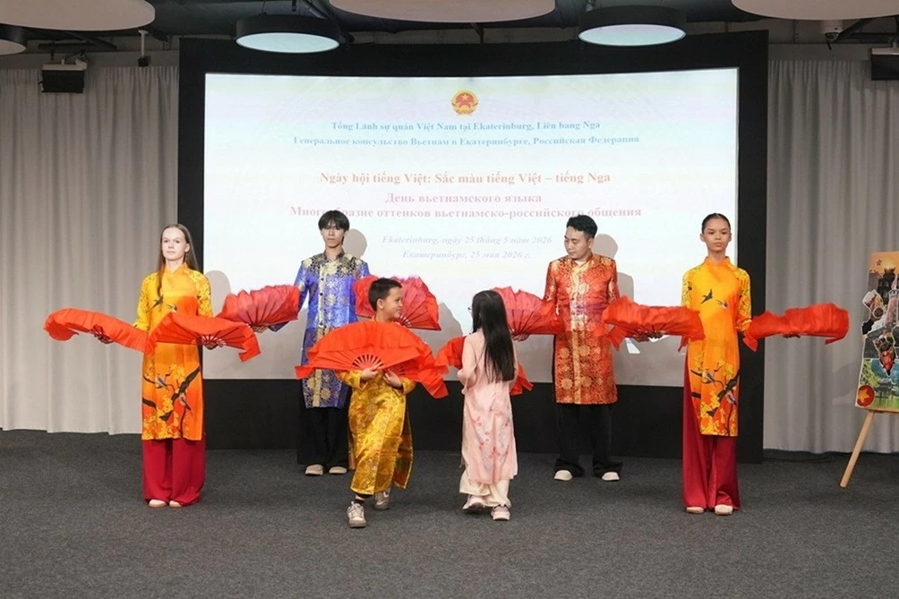 Consulate General in Ekaterinburg spreads love for Vietnamese language among international Friends in Russia Consulate General in Ekaterinburg spreads love for Vietnamese language among international Friends in Russia