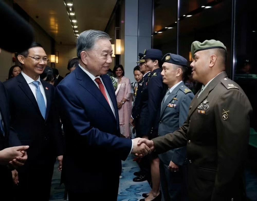 General Secretary, President To Lam and spouse begin state visit to Singapore General Secretary, President To Lam and spouse begin state visit to Singapore