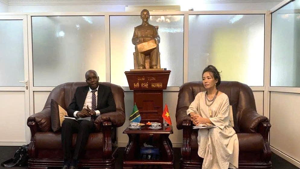 Vietnam Ambassador to Tanzania receives Dar Es Salaam University delegation: Promoting cooperation in education and scientific research