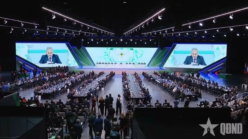 Public Security Minister General Luong Tam Quang attends Moscow International Security Forum