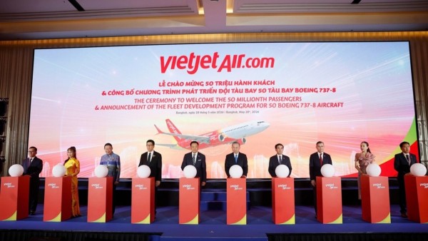 Vietjet announces strategic milestones in Thailand