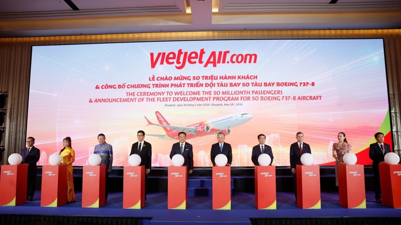 Vietjet announces strategic milestones in Thailand