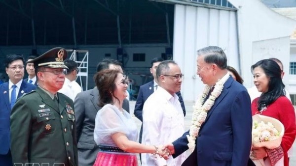 General Secretary and President To Lam arrives in Manila for state visit to Philippines