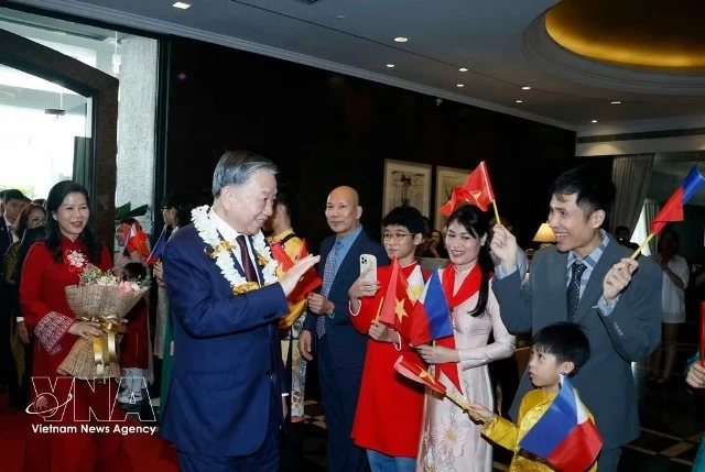 General Secretary and President To Lam arrives in Manila for state visit to Philippines