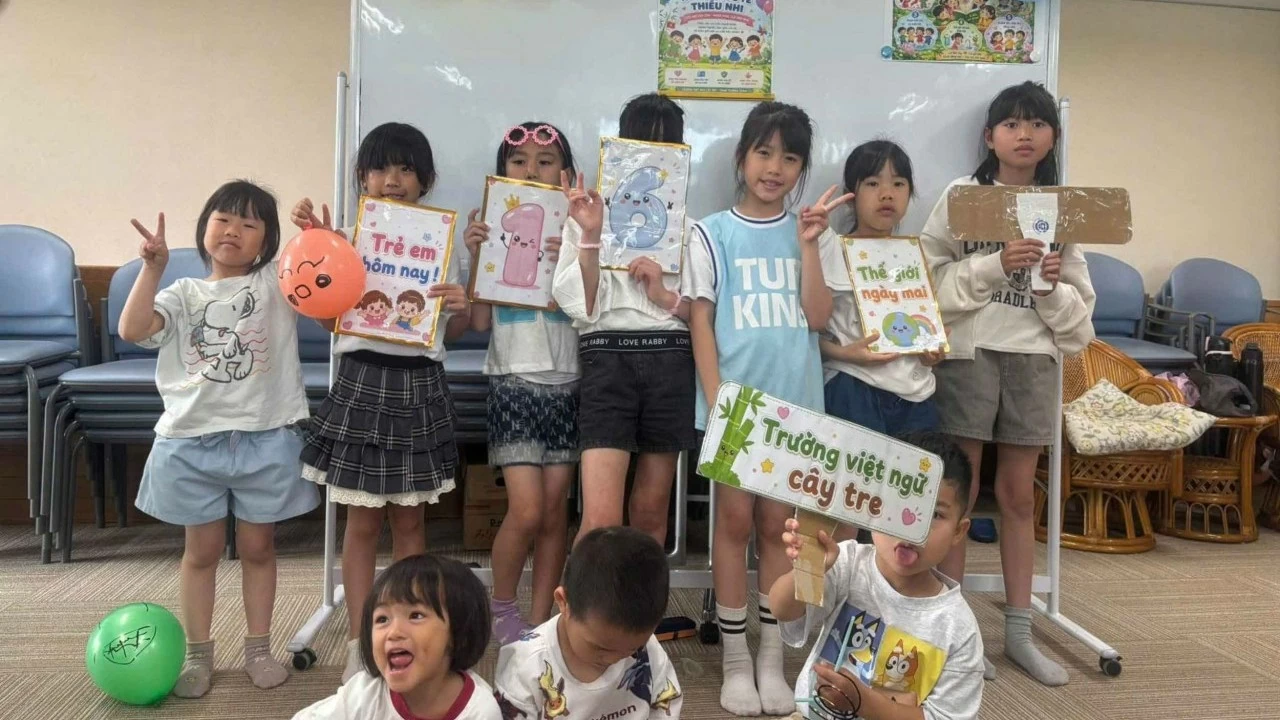 Cay Tre Vietnamese Language School organizes Children's Day celebration