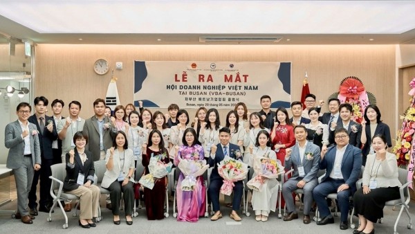Launch ceremony of the Vietnamese Business Association in Busan