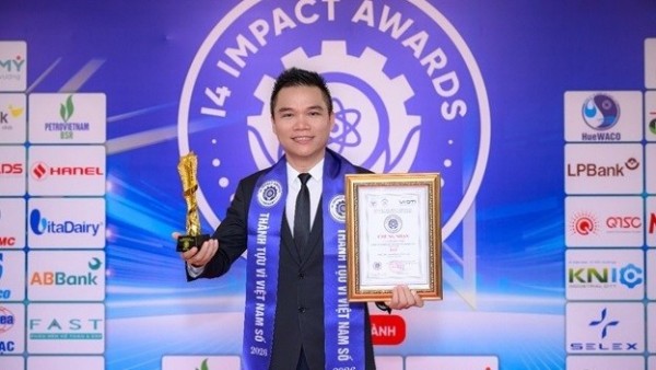 Herbalife Vietnam wins the 'I4 Digital Service Innovation Award' at the 2026 'Vietnam I4 Impact Awards'