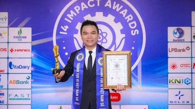 Herbalife Vietnam wins the 'I4 Digital Service Innovation Award' at the 2026 'Vietnam I4 Impact Awards'
