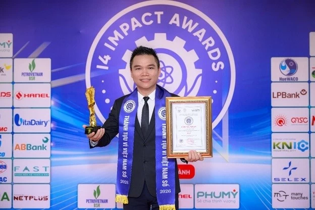 Herbalife Vietnam wins the 'I4 Digital Service Innovation Award' at the 2026 'Vietnam I4 Impact Awards'