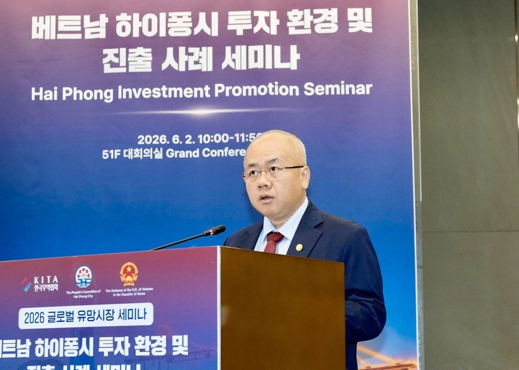 Hai Phong - Republic of Korea Investment Promotion Conference 2026 in Seoul