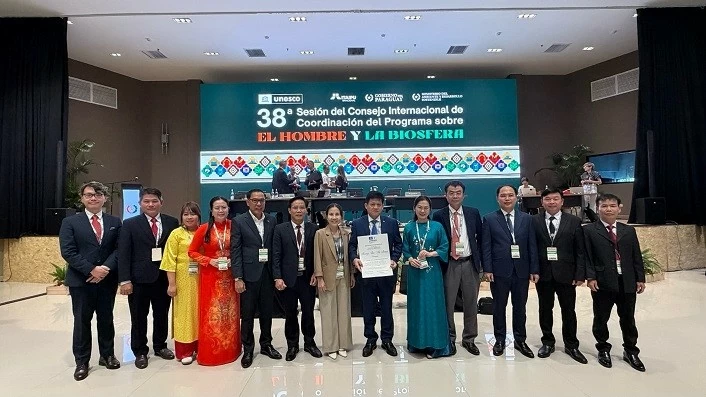 Phong Nha – Kẻ Bàng chính thức được UNESCO công nhận là Khu Dự trữ sinh quyển thế giới
