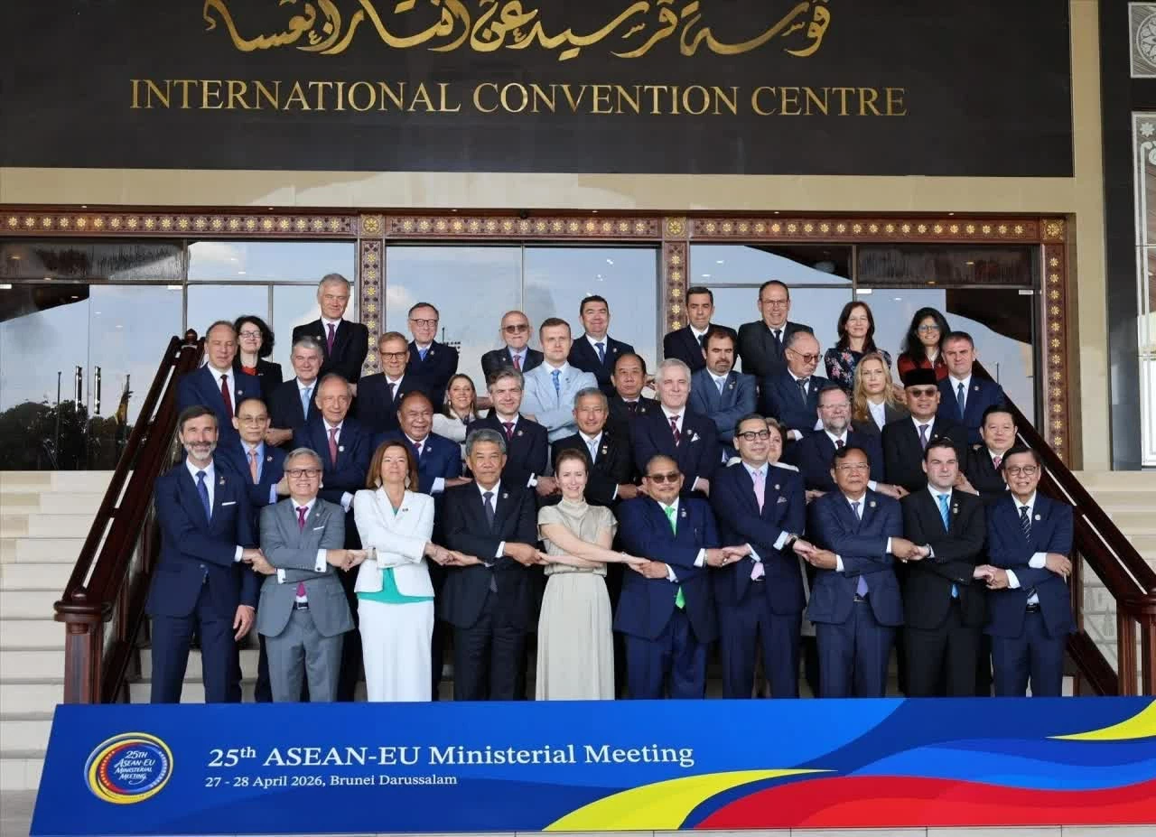 The 25th ASEAN-EU Foreign Ministers' Meeting in Brunei, April 2026. (Photo: TTXVN) The 25th ASEAN-EU Foreign Ministers' Meeting in Brunei, April 2026. (Photo: TTXVN)