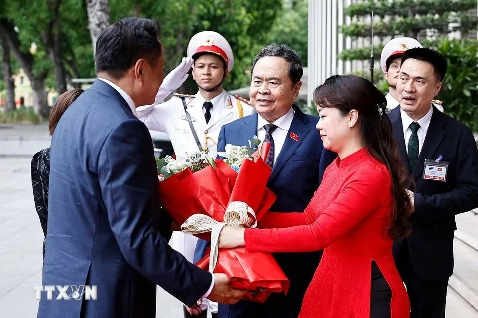 National Assembly Chairman Tran Thanh Man meets with Thai Prime Minister Anutin Charnvirakul