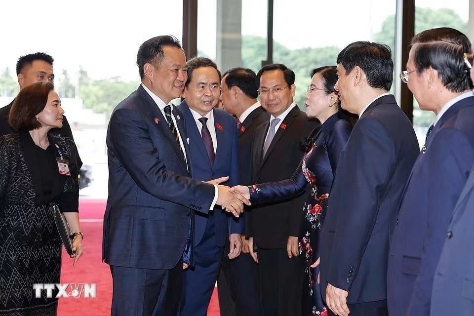 National Assembly Chairman Tran Thanh Man meets with Thai Prime Minister Anutin Charnvirakul