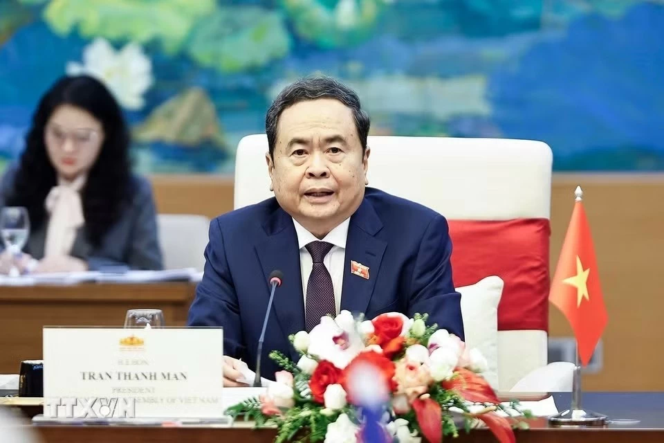 National Assembly Chairman Tran Thanh Man meets with Thai Prime Minister Anutin Charnvirakul
