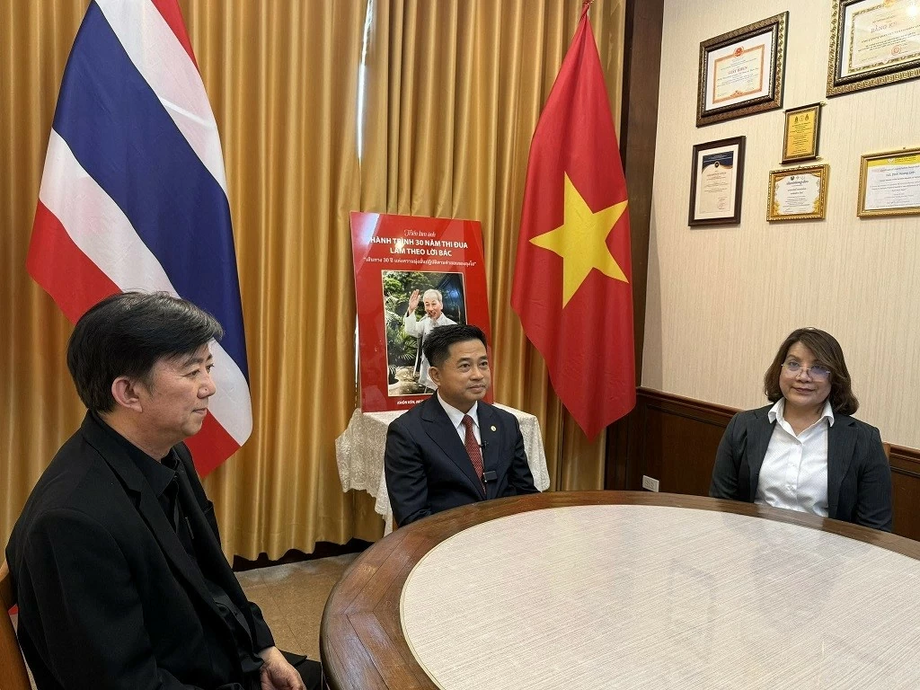 Thai Television spreads the message of Vietnam-Thailand friendship