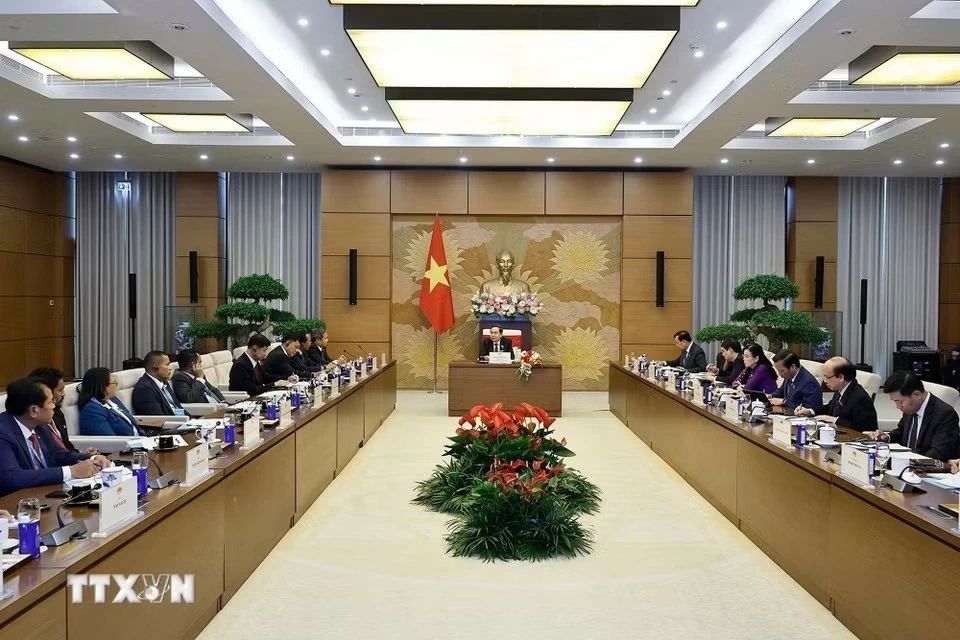 National Assembly Chairman Tran Thanh Man receives ASEAN City Leaders National Assembly Chairman Tran Thanh Man receives ASEAN City Leaders