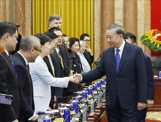 General Secretary, President To Lam receives delegates attending ASEAN Future Forum 2026