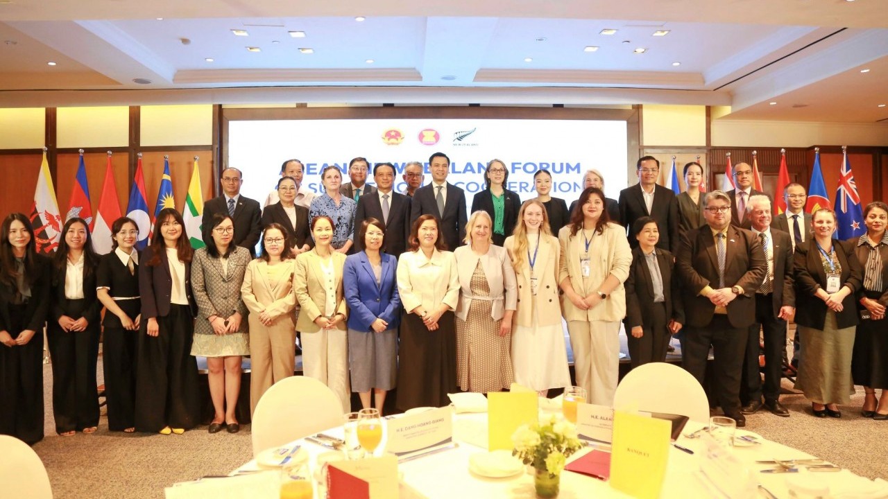 MOFA hosts ASEAN-New Zealand Forum on Sub-Regional Cooperation and ASEAN-UK Workshop
