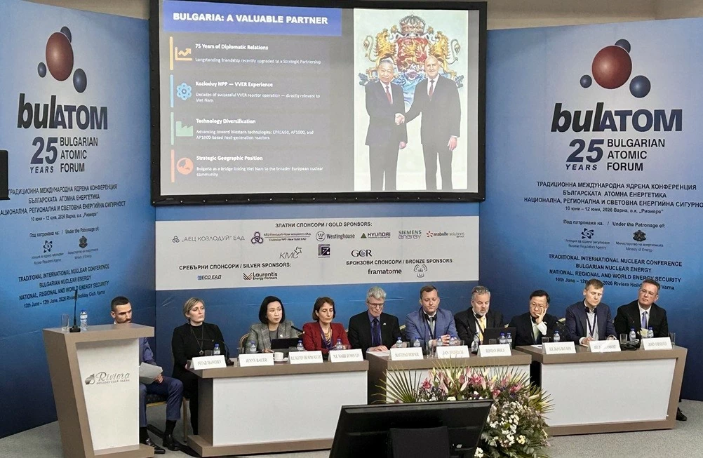 Ambassador Nguyen Thi Minh Nguyet attends international conference on nuclear energy in Varna, promoting Vietnam-Bulgaria cooperation Ambassador Nguyen Thi Minh Nguyet attends international conference on nuclear energy in Varna, promoting Vietnam-Bulgaria cooperation