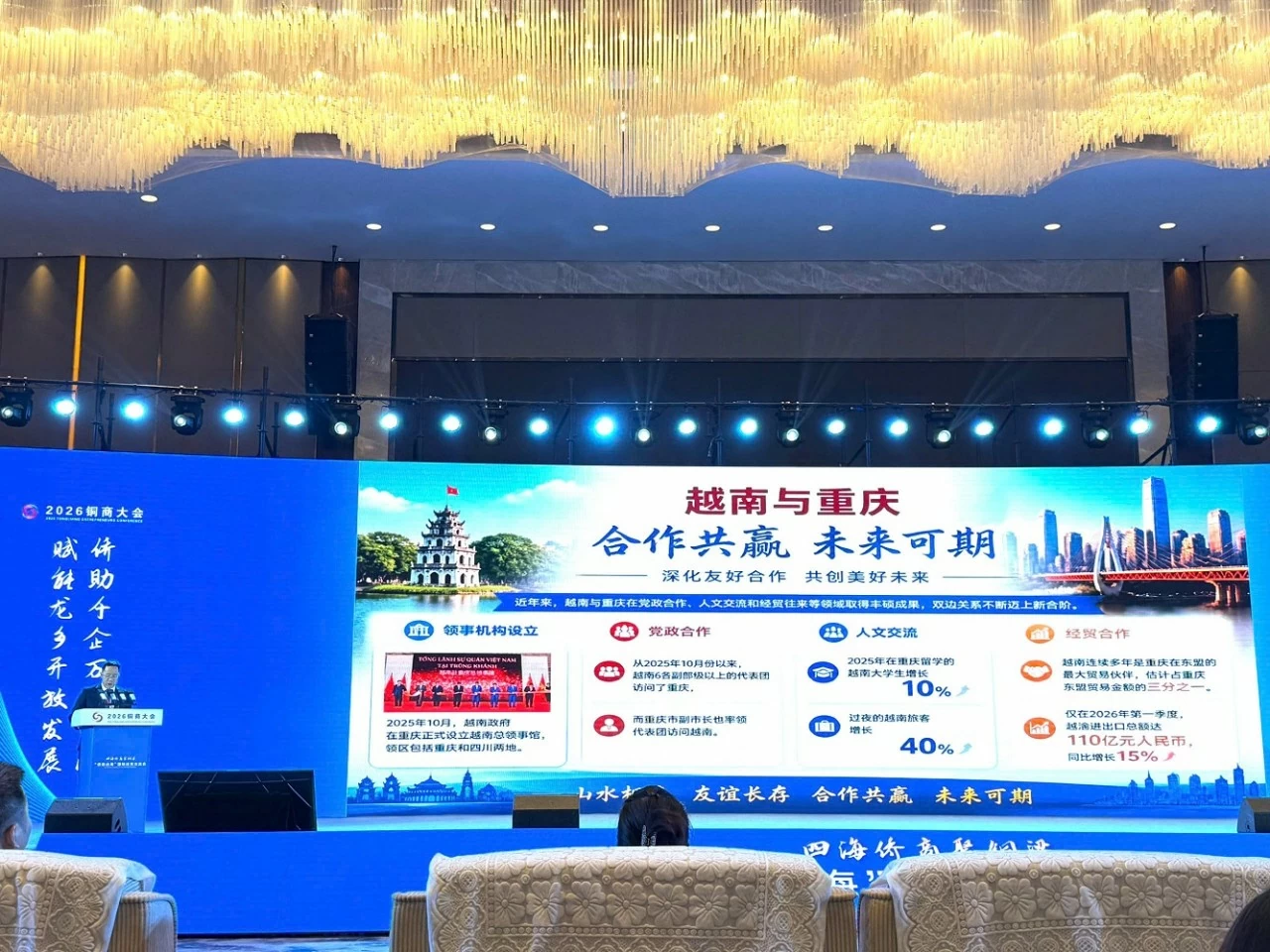 Consul General Bui Nguyen Long addresses Tongliang International Trade Forum 2026 in Chongqing