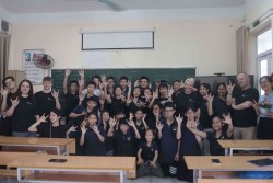 A classroom without barriers: British students inspire hearing-impaired learners in Vietnam