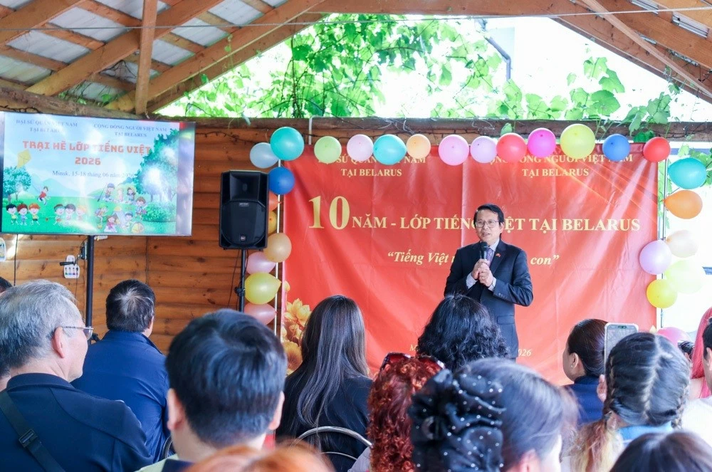Vietnamese Community in Belarus launches Vietnamese Language Summer Camp 2026, celebrates 10th anniversary of Vietnamese Class Vietnamese Community in Belarus launches Vietnamese Language Summer Camp 2026, celebrates 10th anniversary of Vietnamese Class