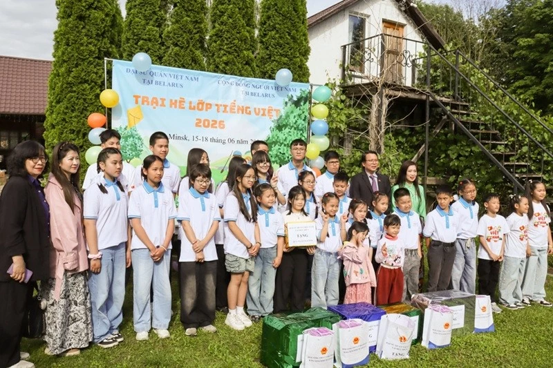 Vietnamese Community in Belarus launches Vietnamese Language Summer Camp 2026, celebrates 10th anniversary of Vietnamese Class Vietnamese Community in Belarus launches Vietnamese Language Summer Camp 2026, celebrates 10th anniversary of Vietnamese Class