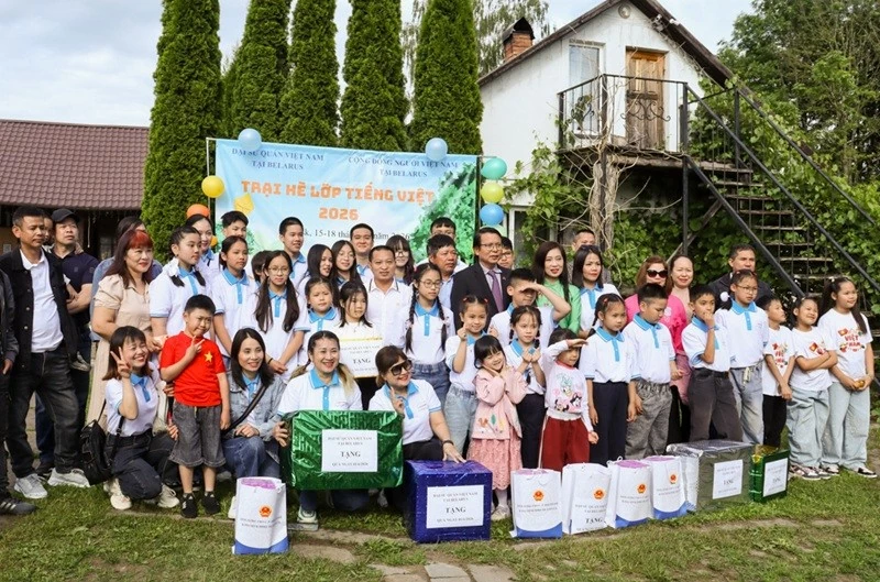Vietnamese Community in Belarus launches Vietnamese Language Summer Camp 2026, celebrates 10th anniversary of Vietnamese Class Vietnamese Community in Belarus launches Vietnamese Language Summer Camp 2026, celebrates 10th anniversary of Vietnamese Class