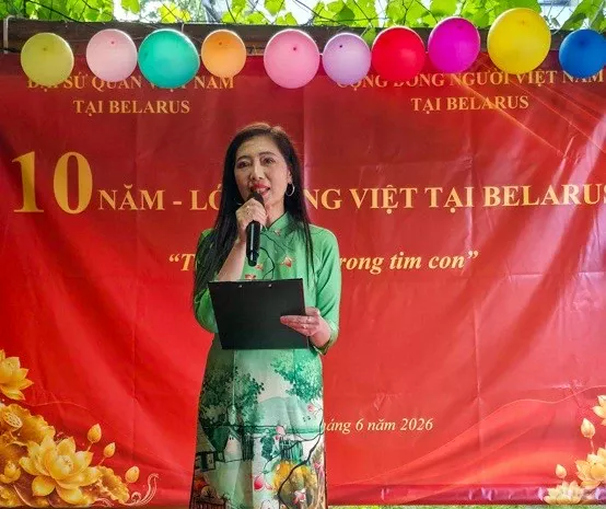 Vietnamese Community in Belarus launches Vietnamese Language Summer Camp 2026, celebrates 10th anniversary of Vietnamese Class Vietnamese Community in Belarus launches Vietnamese Language Summer Camp 2026, celebrates 10th anniversary of Vietnamese Class