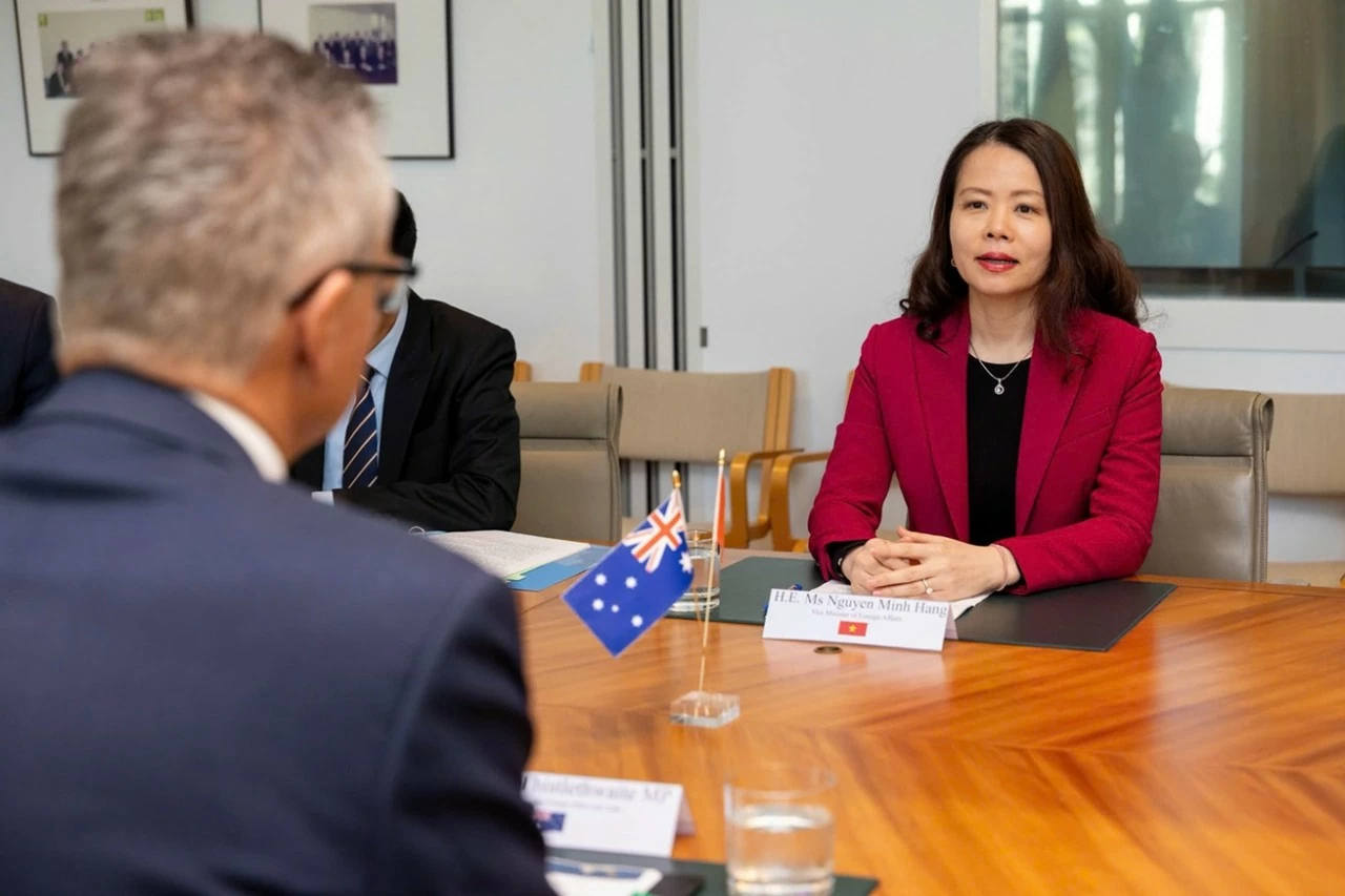 Deputy Foreign Minister Nguyen Minh Hang pays a working visit to Australia
