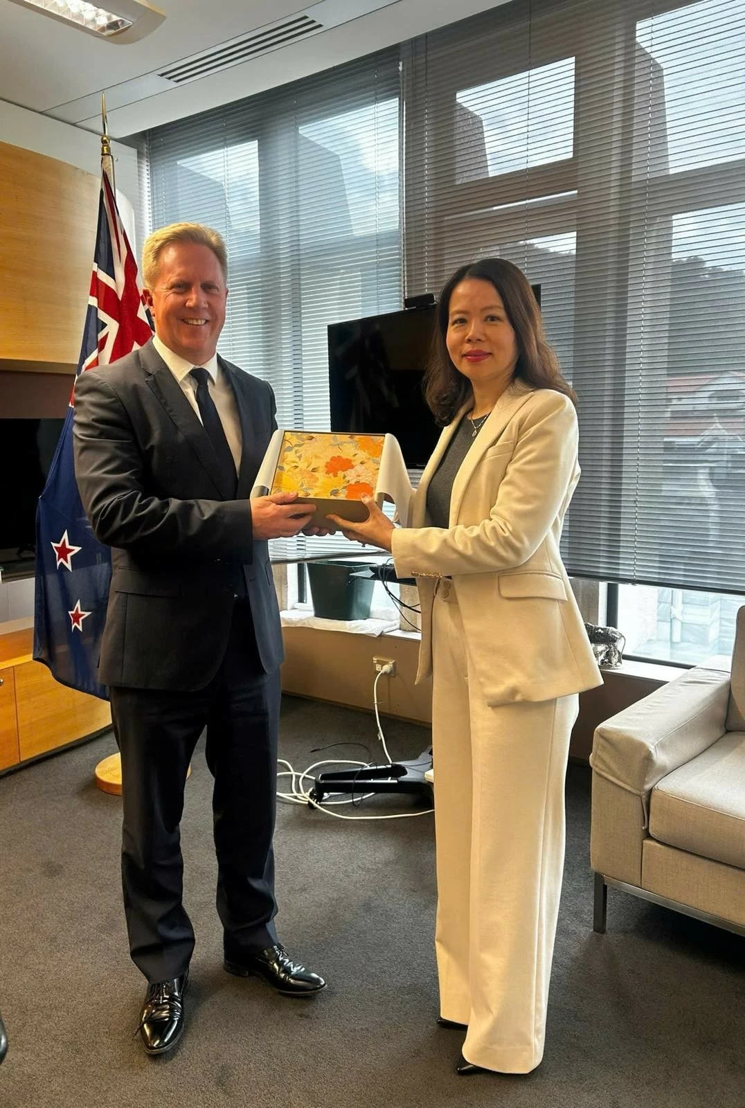 Deputy Foreign Minister Nguyen Minh Hang visits New Zealand