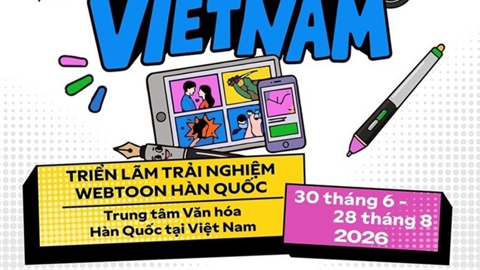 Dynamic experiences await at the Republic of Korea Webtoon Exhibition K-COMICS Origin Vietnam