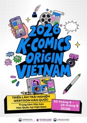 Dynamic experiences await at the Republic of Korea Webtoon Exhibition K-COMICS Origin Vietnam