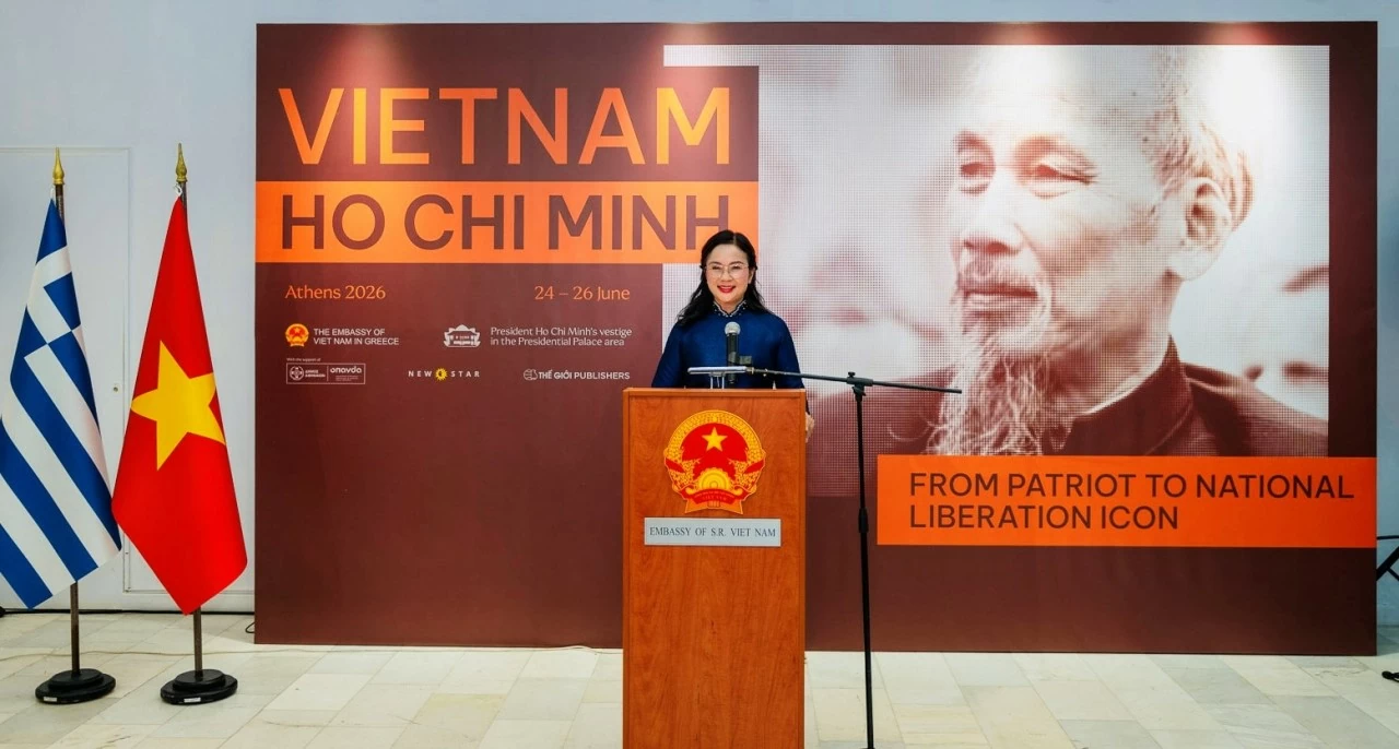 Vietnam Day in Greece 2026 opens in Athens, honouring President Ho Chi Minh's life and revolutionary cause