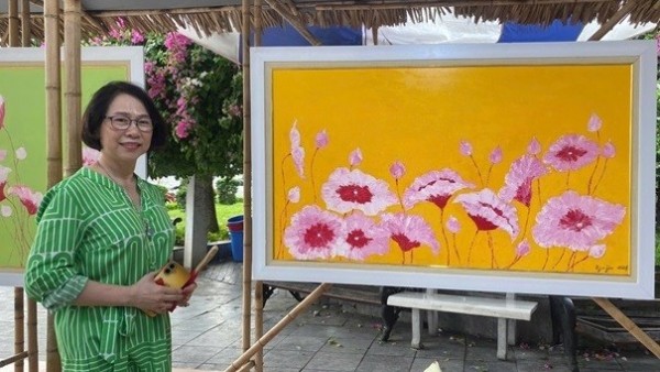 'Lotus Paintings – 10 Noble Qualities of Vietnamese People' collection introduced at Hanoi Lotus Festival 2026