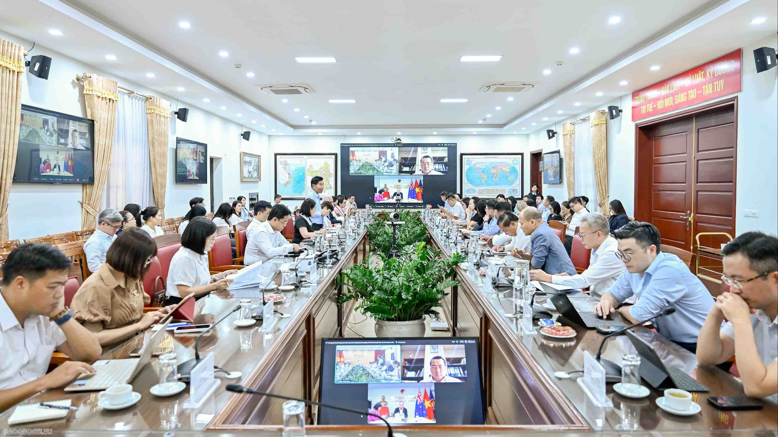 MOFA supports enterprises in enhancing cooperation with Australia and New Zealand
