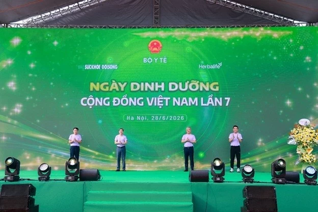 Herbalife Vietnam collaborated with Suc Khoe & Doi Song Newspaper to organize the 7th Vietnam Community Nutrition Day in Hanoi Herbalife Vietnam collaborated with Suc Khoe & Doi Song Newspaper to organize the 7th Vietnam Community Nutrition Day in Hanoi